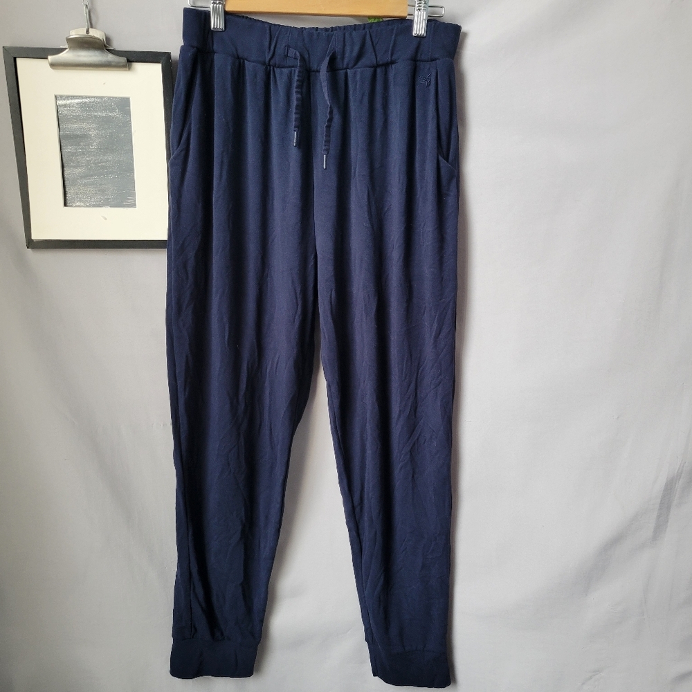 Cozy‎ Earth Brushed Bamboo Jogger Lounge Pant Navy Blue XL